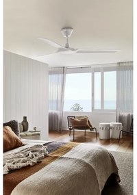 Ventilator de tavan Lucci Air 21321549 ABYSS d. 142 cm IP66 alb + telecomandă