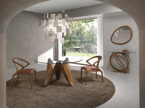 Oglinda decorativa design LUX Ovalada 95x75cm