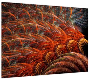 Tablou - Pene de imitație abstractă (70x50 cm)