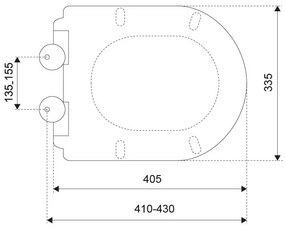 Makalu soft-close wc ülőke