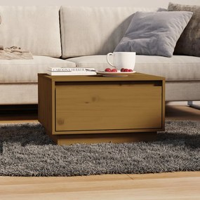 vidaXL Măsuță de cafea,maro miere,55x56x32 cm,lemn masiv de pin