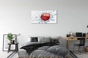 Tablouri canvas măr roșu în apă