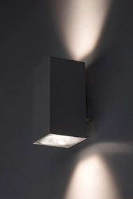 Aplica LED iluminat exterior ambiental, Protectie IP65 Urfa II alba