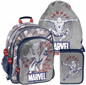 Spiderman - Set ghiozdan din 3 piese pentru băieți