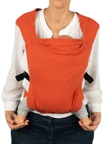 Marsupiu bebe ergonomic ajustabil si compact din in Kidizi Numi Brick, de la 4-12 kg, include saculet transport