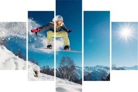 Tablou - Snowboarder (150x105 cm)