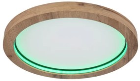 Plafonieră LED RGBW dimabilă BRANZA LED/24W/230V Globo 41374-24R + telecomandă