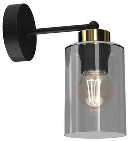 Lampă de perete CHIC 1xE27/60W/230V neagră/gri