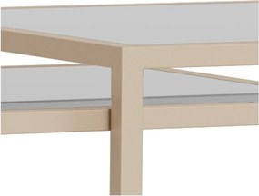 Măsuțe de cafea gri 2 buc. din oțel 50x90 cm Seaford – Actona