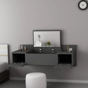Măsuță de cosmetică Zakkum Anthracite