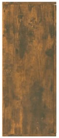 Servanta, stejar fumuriu, 105x30x75 cm, lemn compozit 1, Stejar afumat