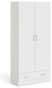 Șifonier alb 79x170 cm Space – Tvilum