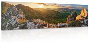Tablou Vršatské bradlá în Slovacia
