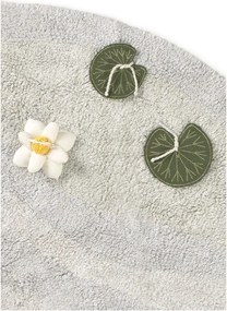 Covor de joacă pentru copii gri deschis din bumbac 130x170 cm Swan Lake – Lorena Canals