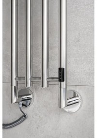 P.M.H. MO1SS-L - Uscător electric pentru prosoape MONA, 93 W / 230 V, 153,3 cm, IP44, inox