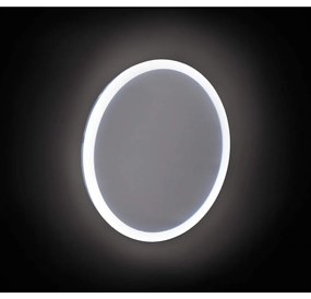 Oglinda cosmetica baie, cu prindere magnetica cu iluminare Led Deante, Round