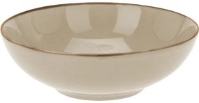 Farfurie de gresie ceramică Glaze, diametrul 24,5 cm, bej