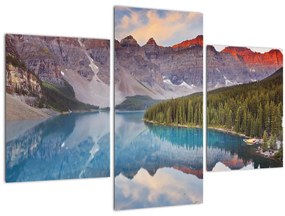 Tablou - Peisaj montan din Canada (90x60 cm)