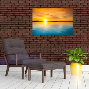 Tablou cu răsărit de soare (90x60 cm)