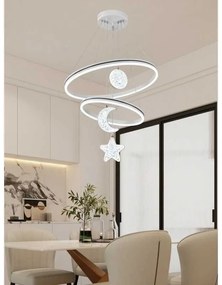 Lustra LED cu Stele si Luna, Trei tipuri de lumina