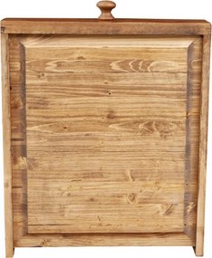 Masa fixa, L120 80 H80 cm, cu sertar, lemn masiv natur antic