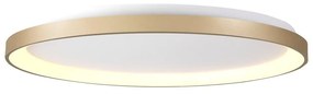 Plafoniera LED cu telecomanda design circular NISEKO II Gold 90cm