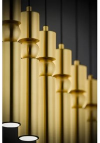 Lustră pe cablu Jupiter 2011 ALAS 6xGU10/10W/230V auriu