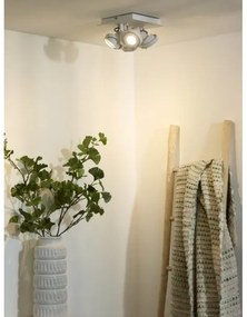 Spot LED dimabil Lucide 17906/21/31 LANDA 4xGU10/5W/230V alb