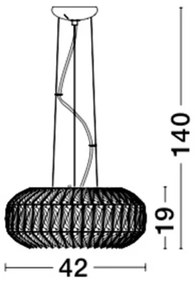 Lustra suspendata eleganta Valence