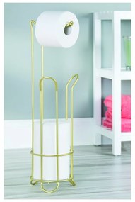 Suport pentru hârtie igienică auriu din oțel Classico – iDesign