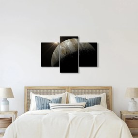 Tablou cu planetă în cosmos (90x60 cm)