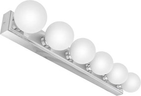 Open Design OR85693 - Aplică de perete MERINO, 6xG9/8W/230V, 61 cm, IP44, crom lucios