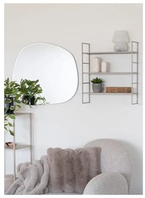 Veioză albă LED cu abajur din sticlă (înălțime 19,5 cm) Alton – House Nordic