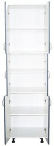 Soldat 60 cu 6 usi Zebra MDF albastru drept
