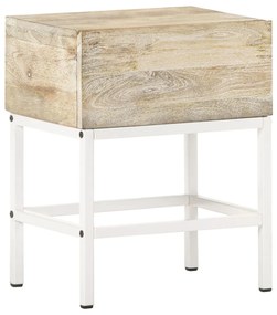 vidaXL Masă noptieră, 40x30x50 cm, lemn masiv de mango