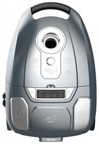 Aspirator cu sac Tesla BG600G, 700W, 3 litri, Filtru lavabil HEPA, 61 dB, Gri