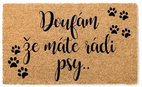 Bohemia Gifts Doormat - Câini, 40 x 60 cm