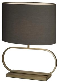 Veioza/Lampa de masa decorativa Sleek bronz/gri