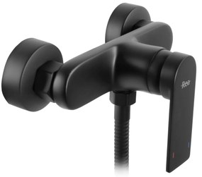 Rea Verso baterie de dus perete negru REA-B7900