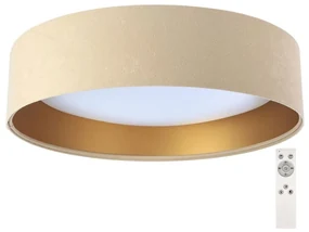 LED plafonieră SMART GALAXY LED/24W/230V bej/auriu + DO, dimabilă