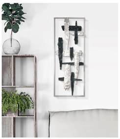Decorațiune de perete din metal 29x74 cm New Art – Mauro Ferretti