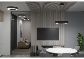 Lustră LED pe cablu SMART C-SHAPED LED/43W/230V 60 cm Immax NEO 7134 + telecomandă