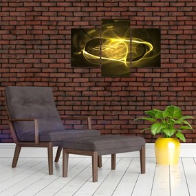 Tabloul modern abstract (90x60 cm)
