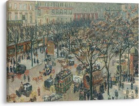 Tablou - Camille Pissarro, Boulevard des Italiens, Morning, Sunlight, reproducere (70x50 cm)