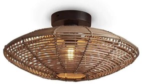 Plafoniera eco din ratan Tanami disc S, nat