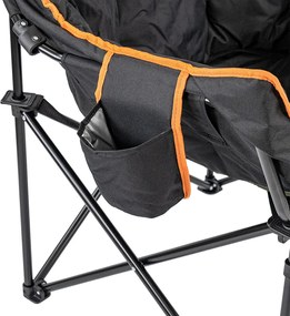 Leziter fotoliu de pescuit negru