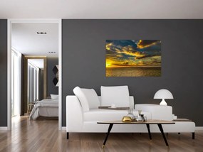 Apus de soare la mare (90x60 cm)