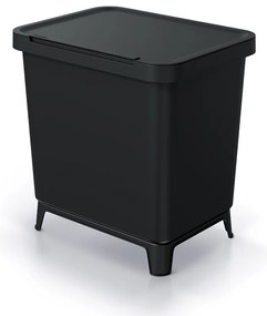 Coș de gunoi, 29 l, negru