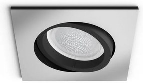 Plafonieră LED RGB încastrată Hue CENTURA 1xGU10/5,7W/230V Philips 50551/48/P7