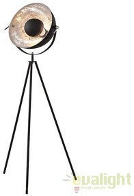 LAMPADAR DESIGN RETRO Studio negru/ argintiu A-36619 VC